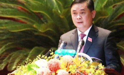 Secretary of Nghe An Provincial Party Committee Thai Thanh Quy re-elected with unanimous vote