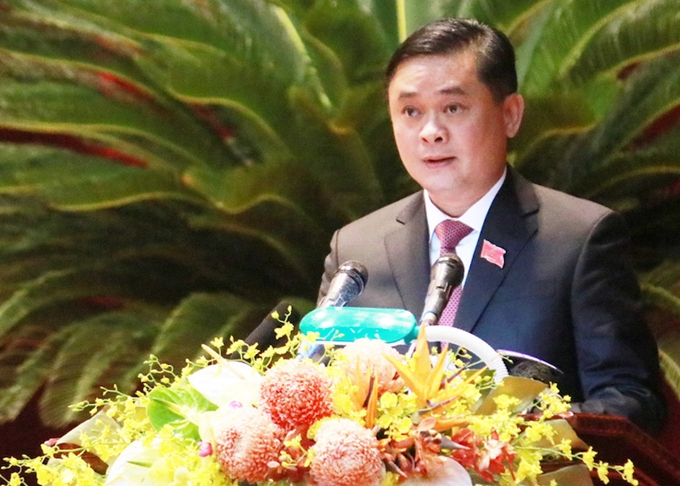 Secretary of Nghe An Provincial Party Committee Thai Thanh Quy re-elected with unanimous vote