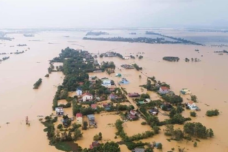 Flood in central Vietnam