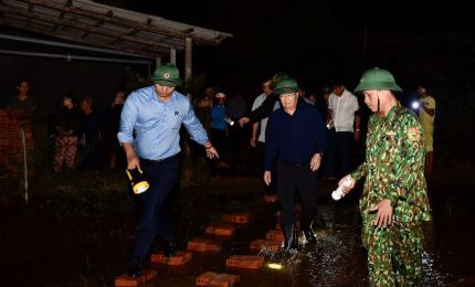 Deputy PM inspects response to Storm Molave