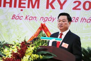 Hoang Duy Chinh elected Secretary of Bac Kan Provincial Party Committee