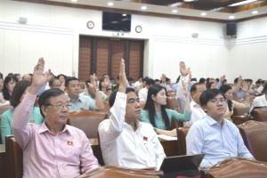 Ho Chi Minh City People’s Council adopts important resolutions