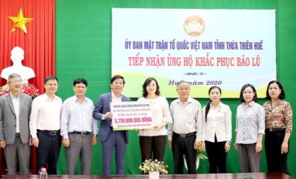 Ho Chi Minh City provides over VND5.7 billion to flood-hit Thua Thien Hue province