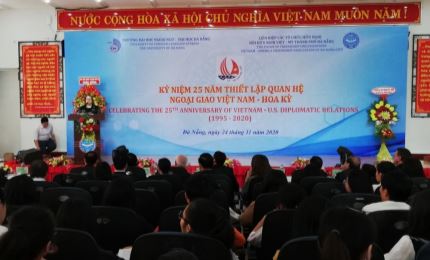 Ceremony marking 25th anniversary of Vietnam-US diplomacy ties held in Da Nang