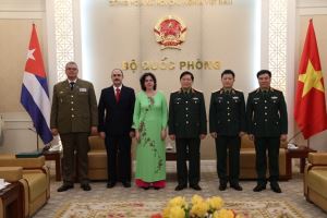 Vietnam, Cuba appreciate defence cooperation