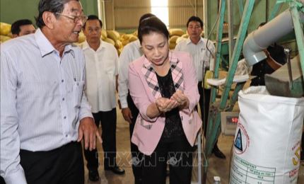 NA Chairwoman visits Soc Trang province