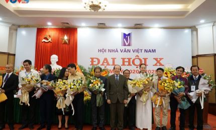 Poet Nguyen Quang Thieu elected Chairman of Vietnam Writers’ Association