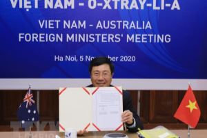 Australia wants to set up comprehensive strategic partnership with Vietnam: FM