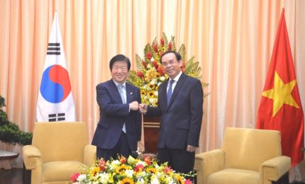 Korean National Assembly Speaker visits Ho Chi Minh city