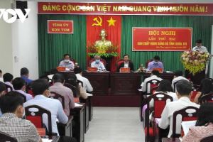 Kon Tum Provincial Party Committee issues resolution on yearly targets and tasks