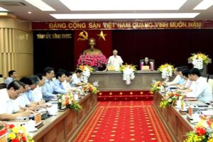 Vinh Phuc province’s economic growth rate needs to be maintained