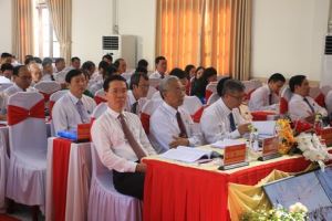 Vinh Long province’s district holds model Party Congress