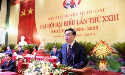 Hanoi district urged to boost economic development and prevent COVID-19