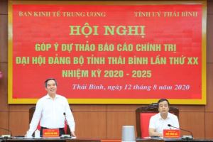 Discussing development orientations for Thai Binh