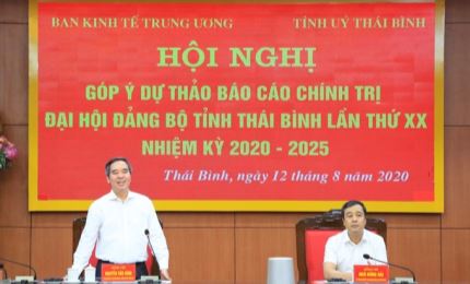 Discussing development orientations for Thai Binh