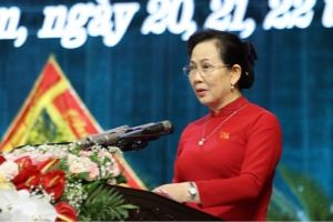 Le Thi Thuy re-elected as Secretary of Ha Nam Provincial Party Committee