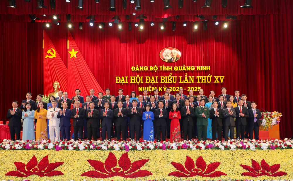 The 15th Quang Ninh provincial Party Committee, for the 2020-2025 term (Source: CPV)