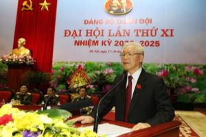 11th Party Congress of Vietnam People’s Army opens