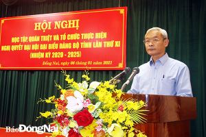 Bringing Resolution of 11th Dong Nai Provincial Party Congress into life