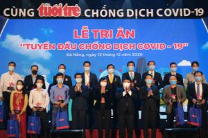 Workers in COVID-19 fighting in Da Nang honoured