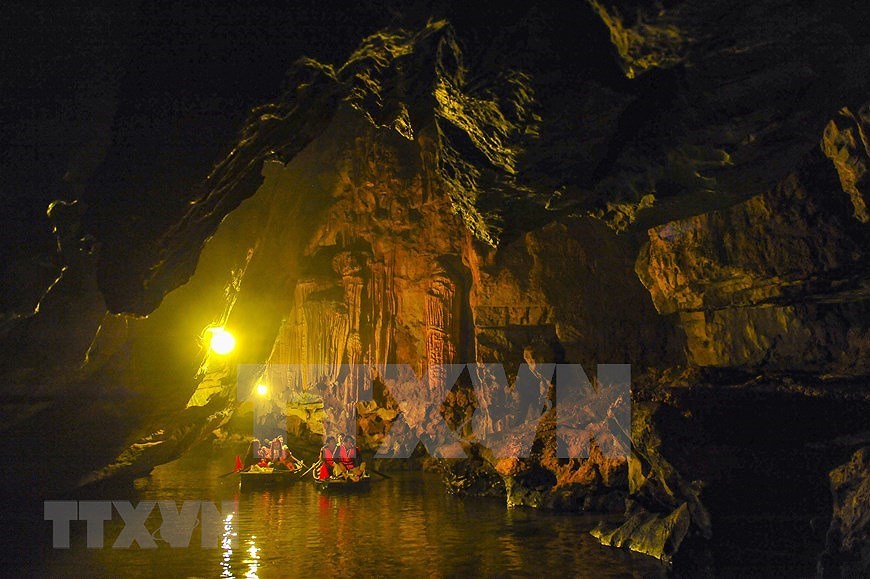 The complex is home to numerous caves inside stunning limestone karst mountain ranges (Photo: VNA)