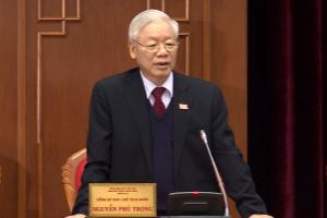 Mr. Nguyen Phu Trong re-elected to be Party General Secretary