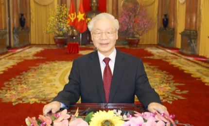 Party General Secretary and State President Nguyen Phu Trong’s greetings on the Year of the Buffalo