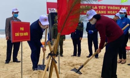 Vice President joins tree-planting festival in Quang Binh