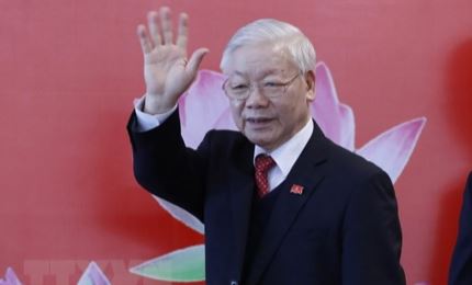 Cambodia congratulates Party General Secretary on re-election