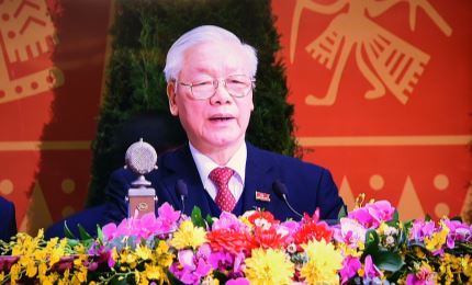 Lao leaders send messages of congratulations to Party chief on re-election