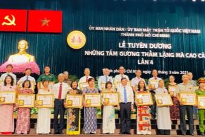 Examples of social contributions in Ho Chi Minh City praised