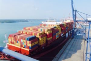 Cai Mep-Thi Vai port receives giant container vessel