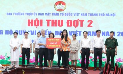 Hanoi receives additional 23.7 billion VND for Fund for Vietnam’s Sea and Islands