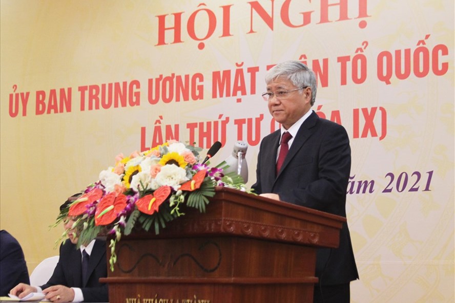 New President of Vietnam Fatherland Front Central Committee Do Van Chien (Photo: laodong.vn)