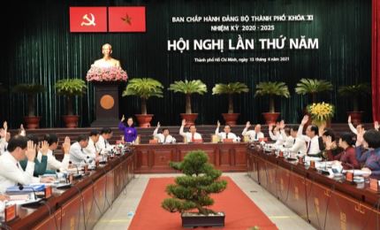 11th-term HCMC Party Executive Committee held 5th plenary session