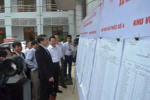 NA Vice Chairman Nguyen Duc Hai inspects election preparation in Lao Cai province