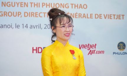French noble Legion of Honour Order presented to Vietnamese businesswoman