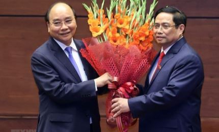 Congratulations to new leaders of Vietnam