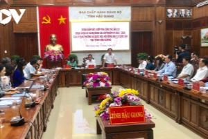 Preparations for national election in Hau Giang province inspected