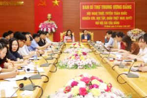 Ha Tinh province’s Vu Quang district completes studying and thoroughly grasping Congress Resolution