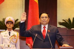 New Prime Minister takes oath of office