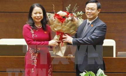 Ms. Vo Thi Anh Xuan elected Vice State President of Vietnam