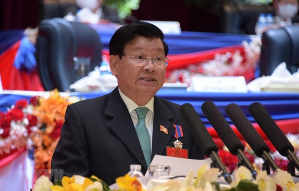 Lao Party General Secretary and State President Thongloun Sisoulith (Photo: VOV)