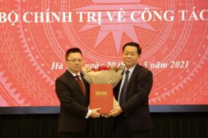 Le Quoc Minh appointed as Editor-in-Chief of the Nhan Dan Newspaper.